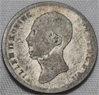 Netherlands 1849 25 Cent