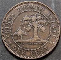 Canada Prince Edward Island 1871 Cent 1871 Reverse
