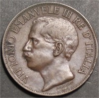 Italy 10 Centesimi 1911