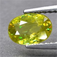 CERT  0.7 ct SPHENE Madagascar