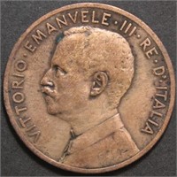 Italy 5 Centesimi 1912