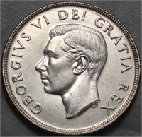 Canada Silver Dollar  1951 SWL