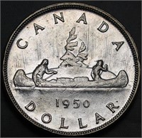Canada Silver Dollar 1950 ARN