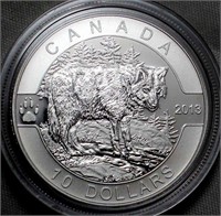 Canada $10 O Canada series 2013 The Wolf - – Coin