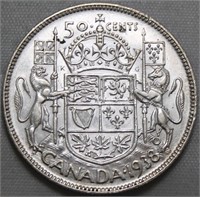 Canada 50 Cents 1938