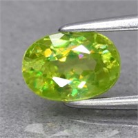 CERT VS 0.9 ct SPHENE Madagascar