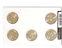 2014 RCM The Lucky Loonie $1 5 Coin Set