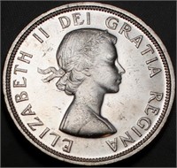 Canada Silver Dollar 1954 SWL  Uncirculated