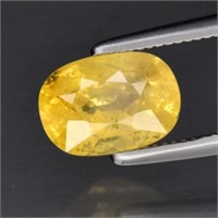 CERT SI 1.36 ct Sapphire Madagascar