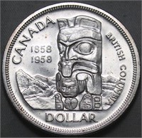 Canada Silver Dollar 1958