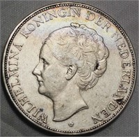 Netherlands 1930 2.5 Guilder