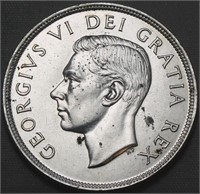 Canada Silver Dollar  1949