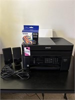 Epson Printer, Color Ink & Speakers