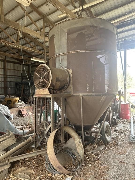 Grain Dryer on Wheels