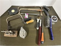 Vintage Hack Saw & Misc