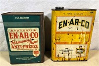 1920s 1 gal. ENARCO OIL CANS
