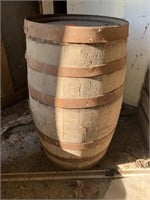 Oak barrel- 24” tall