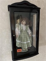 Doll & Ashley Bell Glass Wall Hanging Display