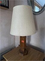 2-Wooden Base Lamps