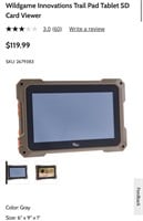The Wildgame Innovations Trail Pad Tablet