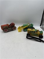 Vintage Toy Tin & Metal Tractors