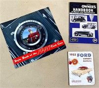 1930s,40s & 50s FORD manuals & Style Books