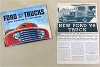 1950s FORD Truck sales brochure & more