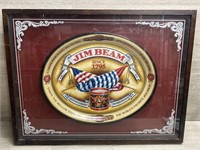 Jim Beam Framed Tray