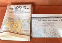 Vintage Maps - Bible Lands, Greco-Roman Empire