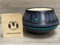 South West Kopa Pottery Vase 4" Wide Opening