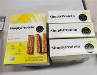 6 boxes Simply Protein Snack Bars Lemon Coconut