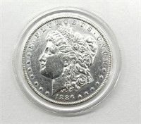 1886 Morgan Dollar
(Plastic case only on one