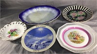Decorative Plates. and Platter
