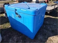 ThermoSafe insulated blue tote
