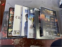 7 PC games and DVDs