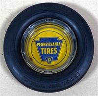 vintage Pennsylvania Tire- tire ashtray