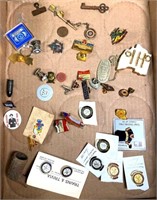 vintage political pins & trinkets