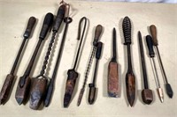 antique copper soldering irons