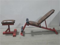 44" Weight Bench W/Chair