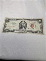 1963 Two Dollar Red Seal