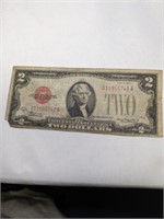 1928D Two Dollar Red Seal