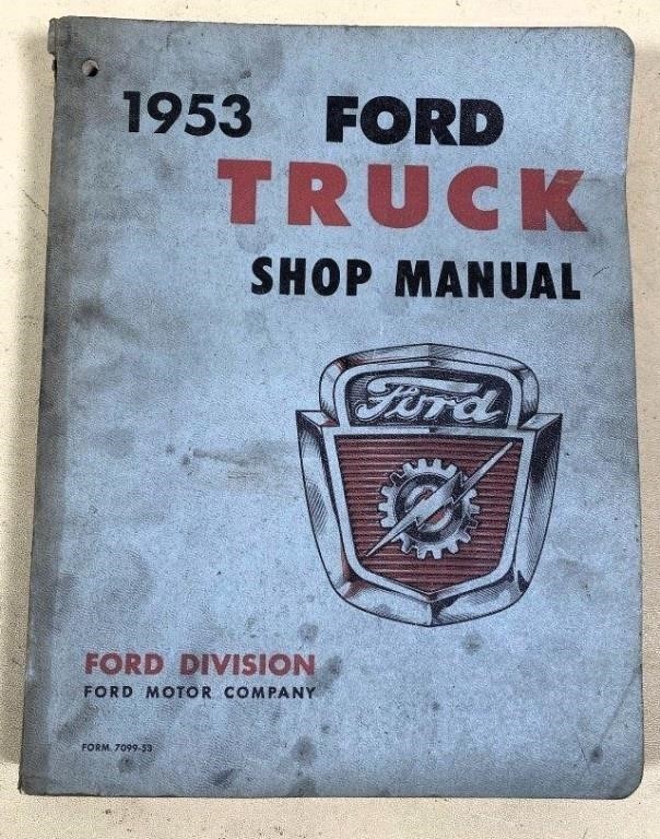 1953 FORD Truck shop manual