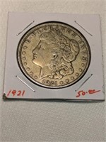 1921 Morgan Silver Dollar