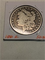 1880 O Morgan Silver Dollar