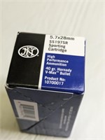 5.7 x 28mm Sporting Cartridge 50 Rounds NIB