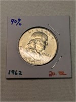 1962D Franklin Half Dollar
