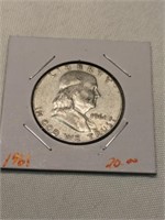 1961 Franklin Half Dollar