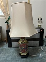 Antique Chinese Famille Rose High End Lamp
