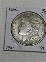 1921 Morgan Silver Dollar