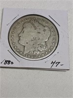 1880 Morgan Silver Dollar